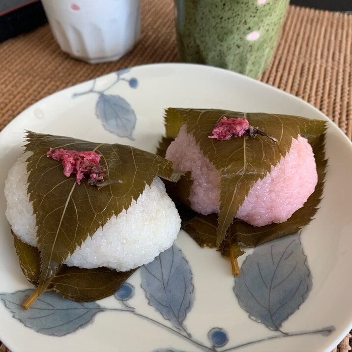 おうちで本格和菓子〜レンジで簡単！　桜餅２色